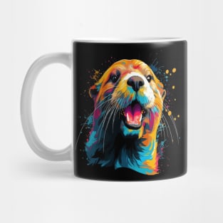 Otter Smiling Mug